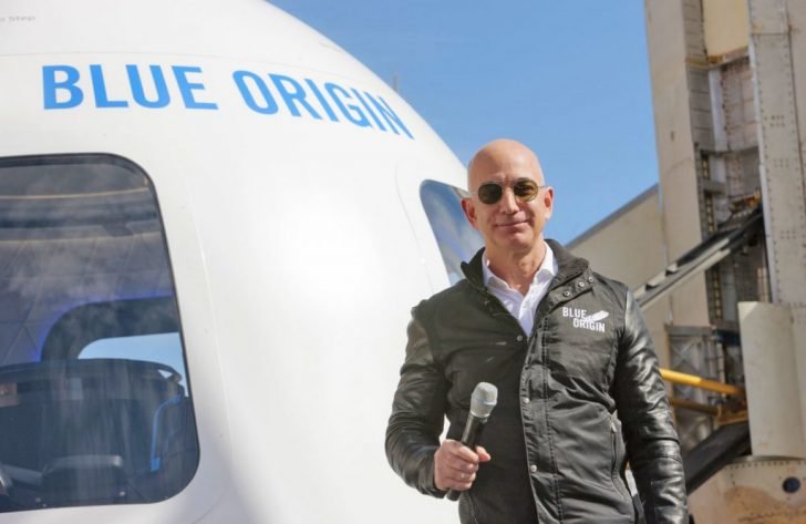Aside from working on improving Amazon, Bezos says these principles help him to found Blue Origin space venture.